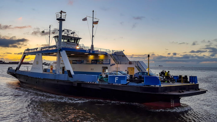 Fähre weserfähre, bremerhaven