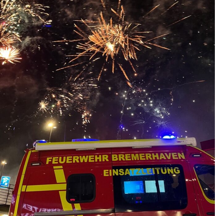 silvester, Polizei, Feuerwehr