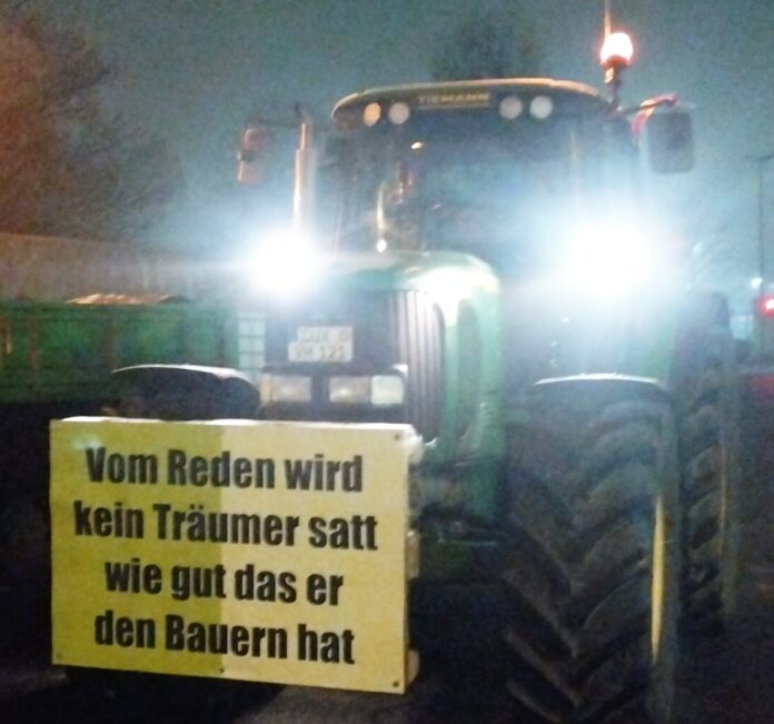 Protestaktionen,Landwirte,Bauerndemo, Cuxland