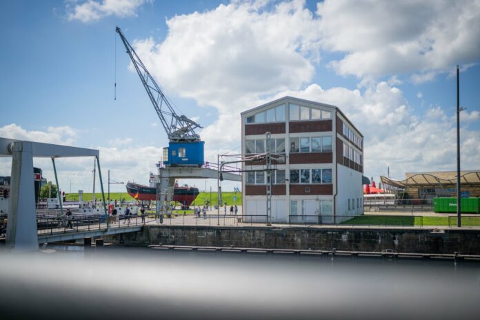 Blick auf das ehemalige Van-Ronzelen-Straße an der Van-Ronzelen bremerhaven